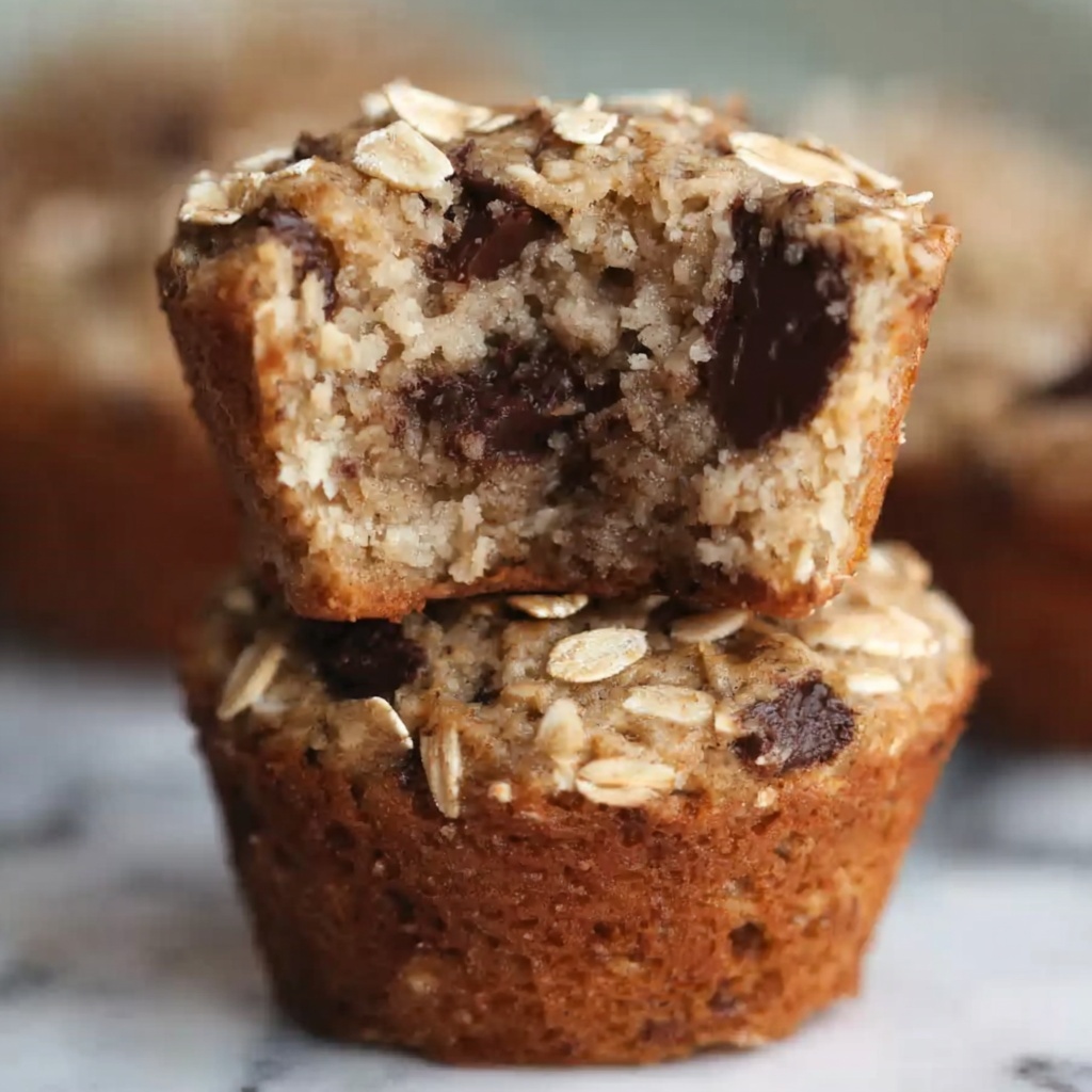 Baked Oatmeal Cups with Berries and Nuts Recipe - Recipe Image