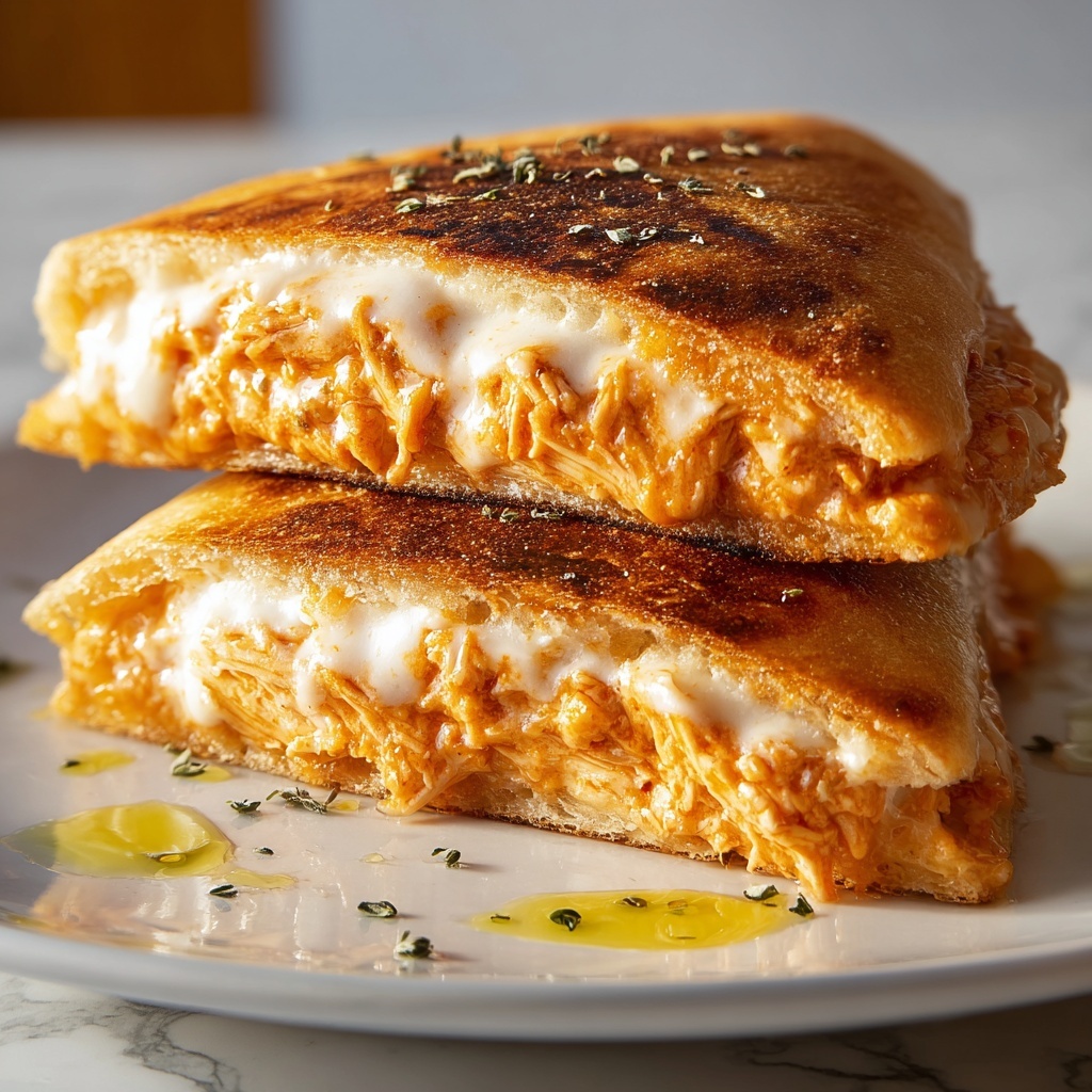 Buffalo Chicken Calzone Recipe - Recipe Image