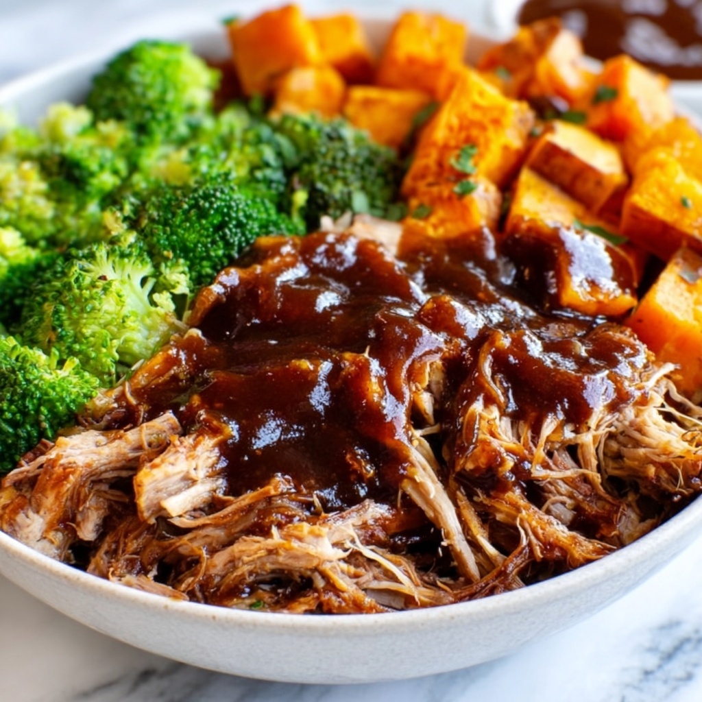 BBQ Chicken & Roasted Sweet Potato Bowls Recipe - Recipe Image