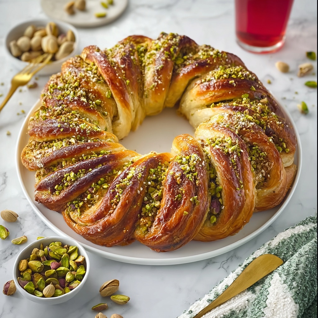Honey Pistachio Babka Bread Bliss Recipe - Recipe Image