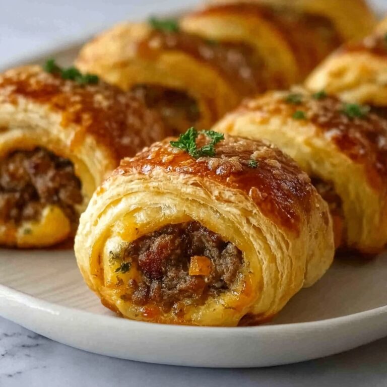 Breakfast Sausage Crescent Rolls Recipe