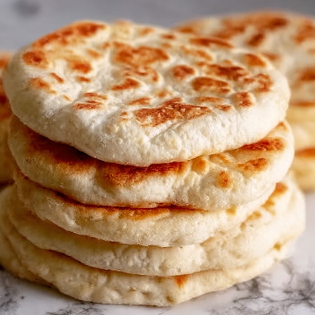 Homemade Pita Bread Recipe - Recipe Image
