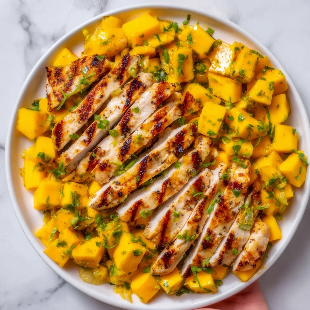 Grilled Mango Pineapple Chicken Recipe - Recipe Image