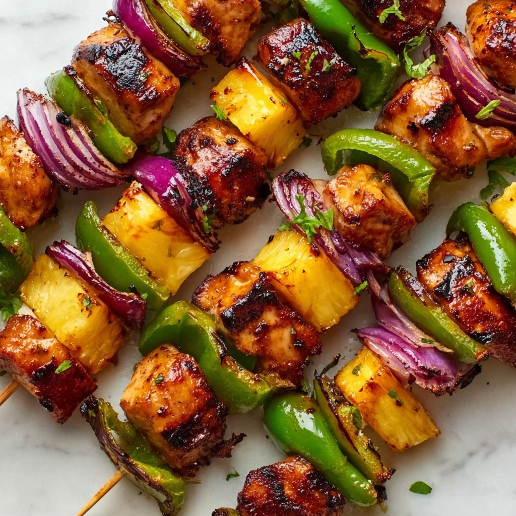 Hawaiian Chicken Kebabs Recipe - Recipe Image