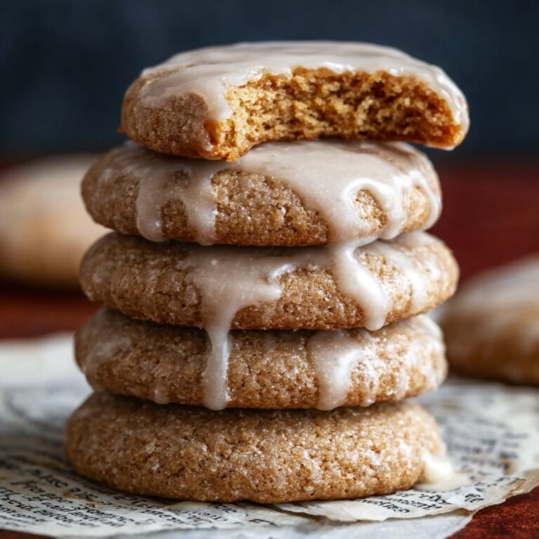 Lebkuchen Cookies with Spiced Honey Glaze Recipe
