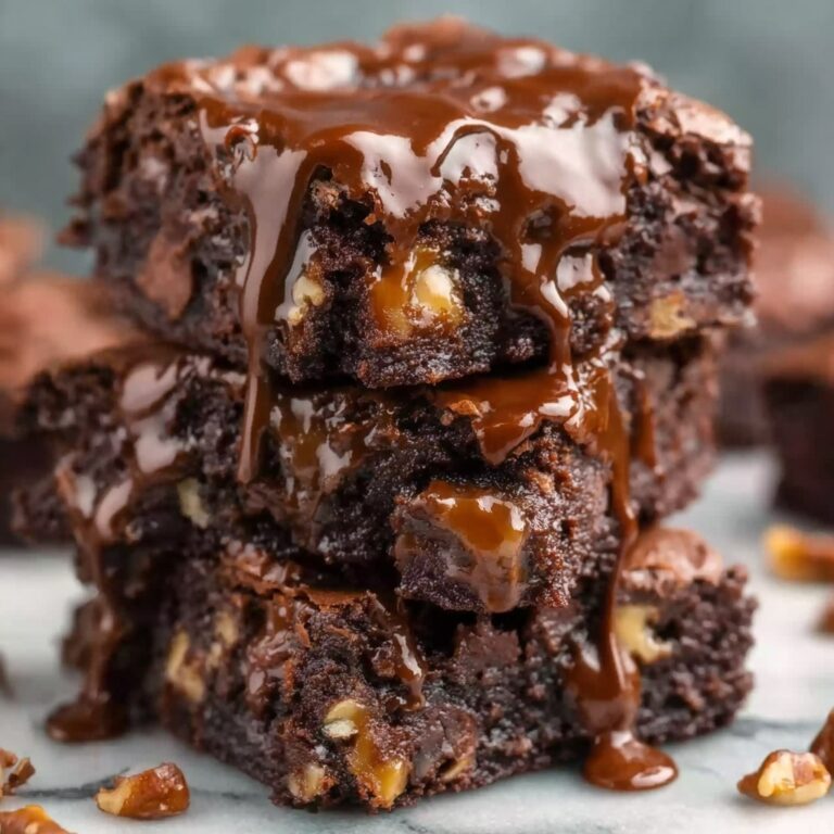 Turtles Brownies Recipe