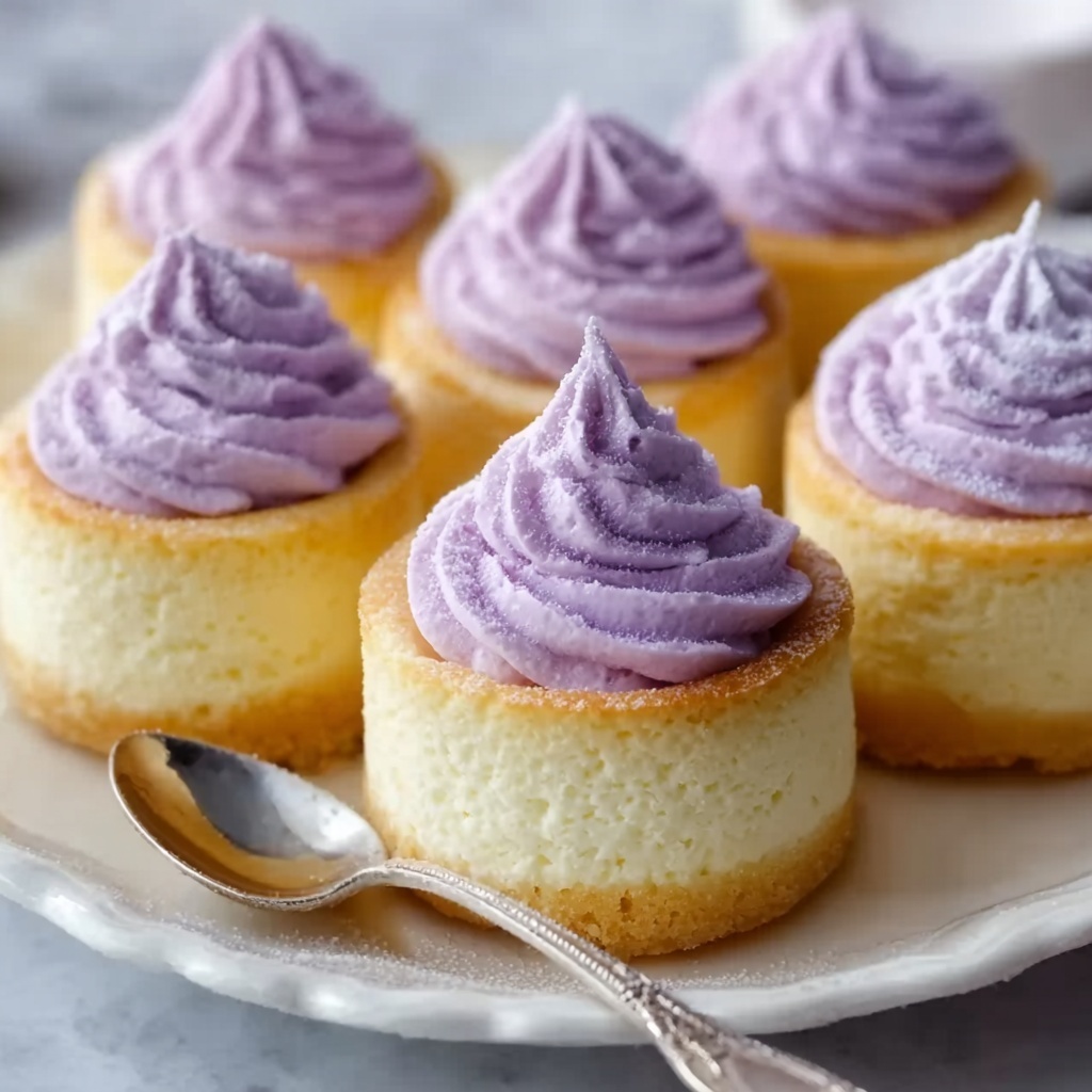 Japanese Mini Cotton Cheesecake Recipe - Recipe Image