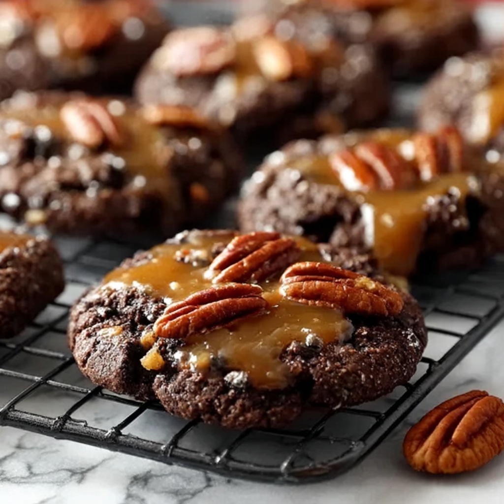 Turtle Cookies Recipe - Recipe Image