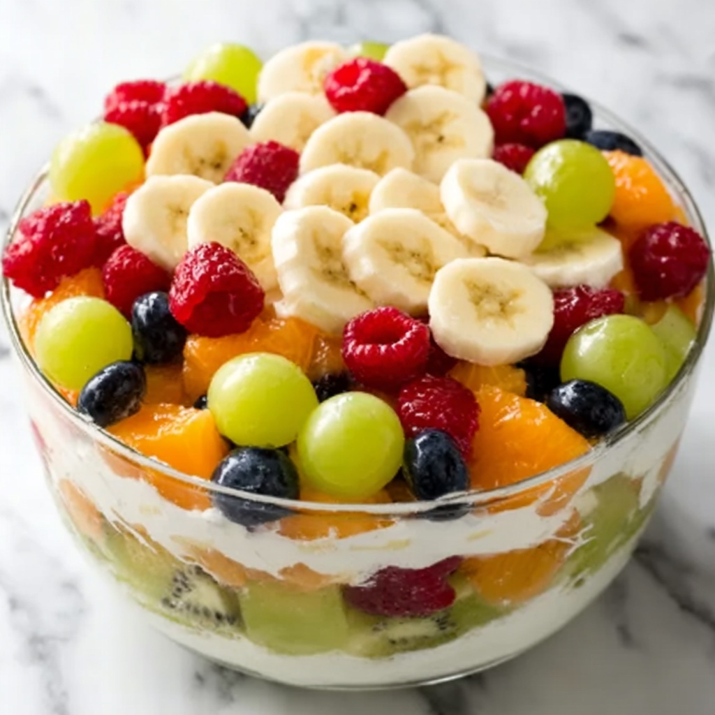 Honey Lime Fresh Fruit Salad Recipe - Recipe Image