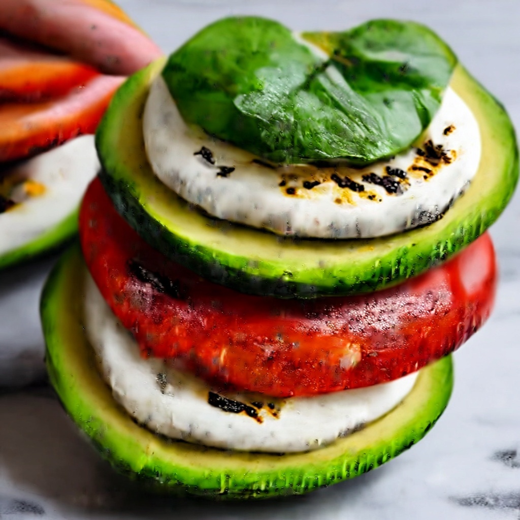 Caprese Stuffed Avocados Recipe - Recipe Image
