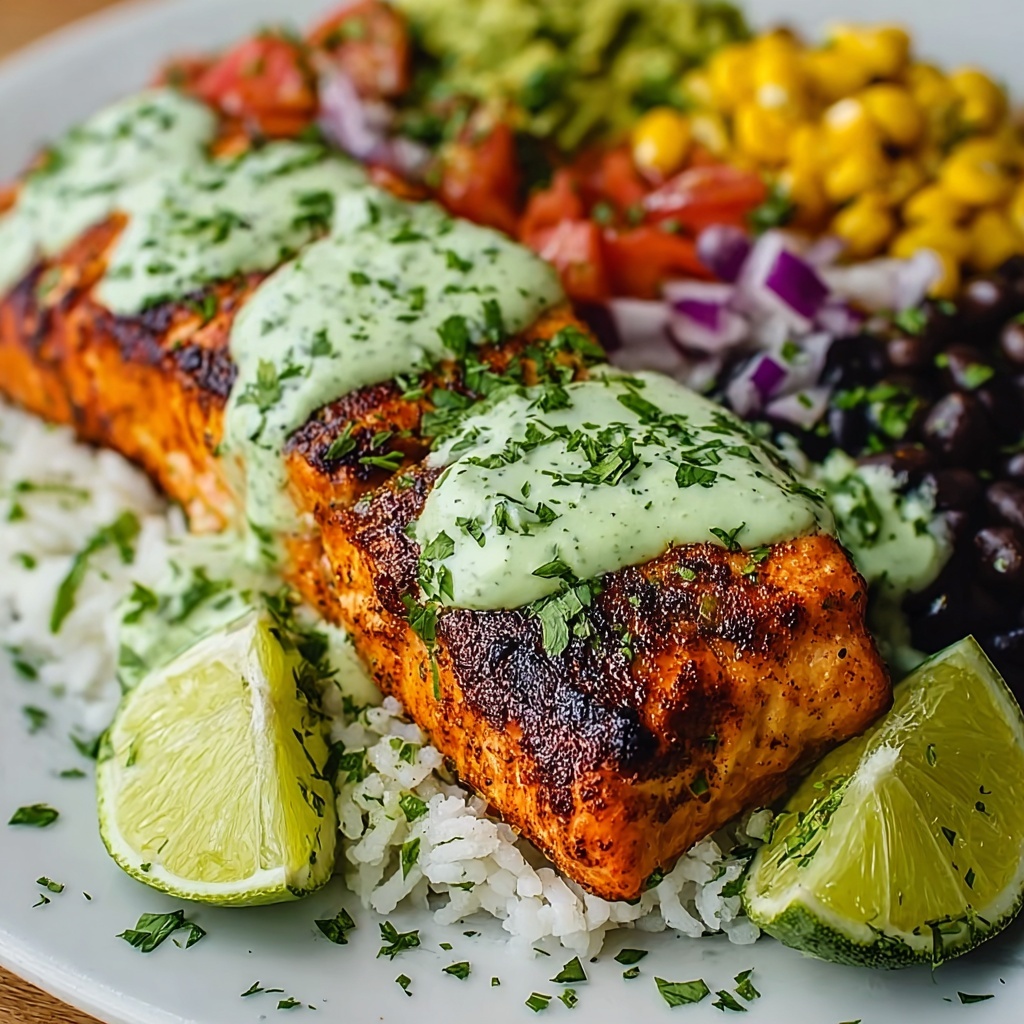 Zesty Cajun Salmon with Avocado & Lime Recipe - Recipe Image