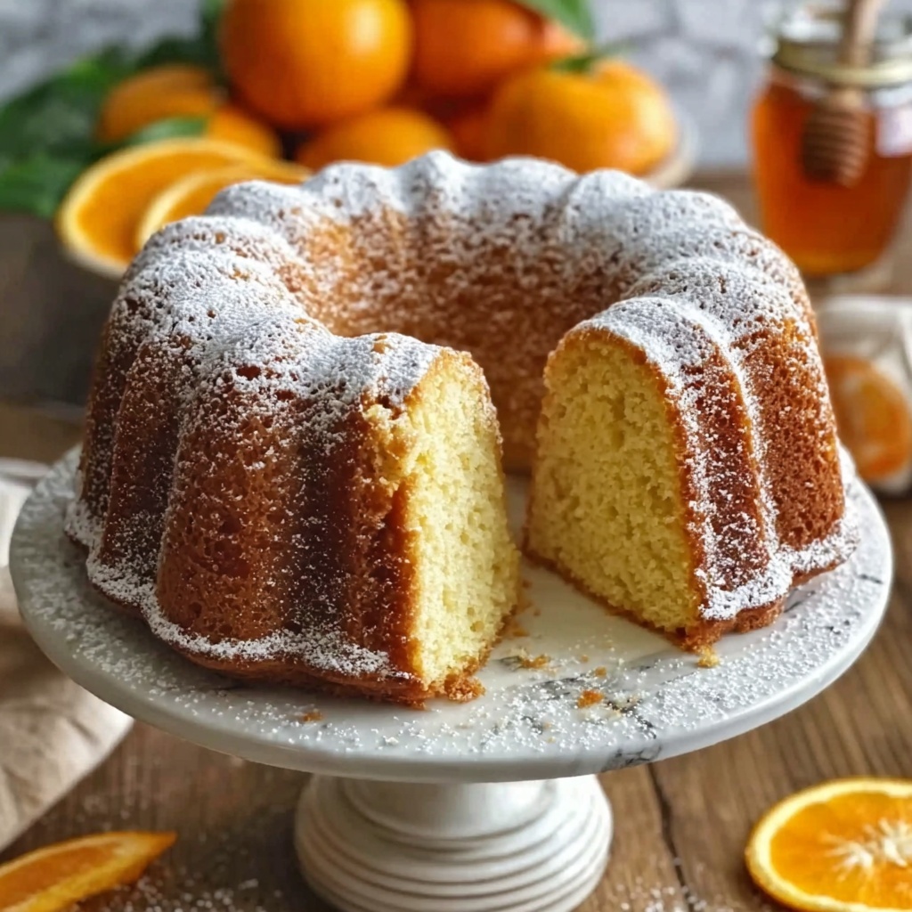 Orange Ginger Honey Cakes Recipe - Recipe Image