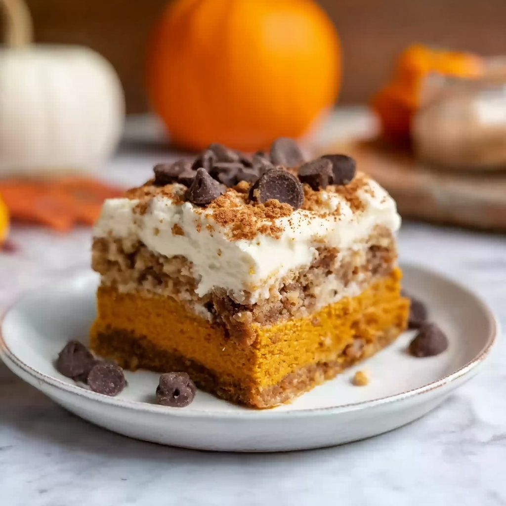 Spiced Pumpkin Earthquake Cake Recipe - Recipe Image