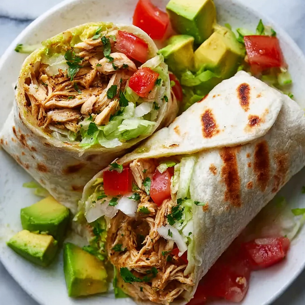 Chicken Avocado Ranch Burritos Recipe - Recipe Image