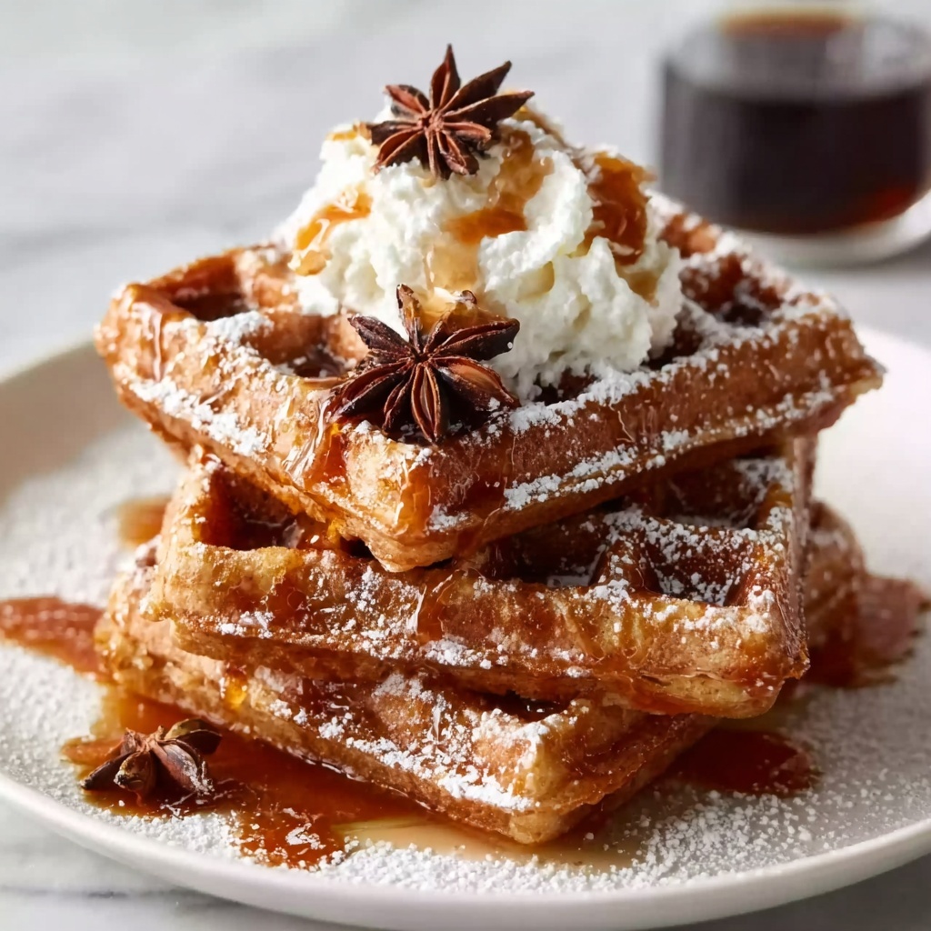 Spiced Pumpkin Waffles Recipe - Recipe Image