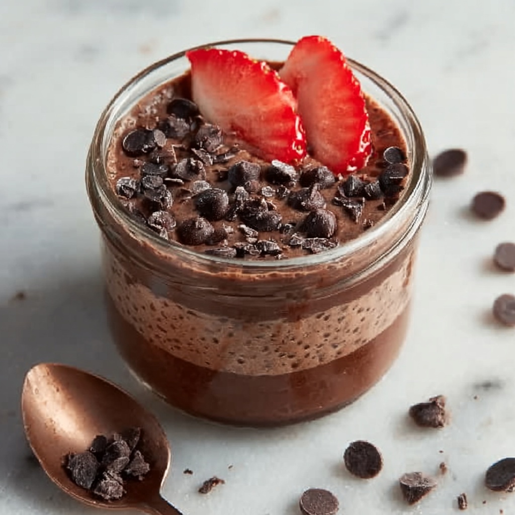 Brownie Batter Overnight Oats Recipe - Recipe Image