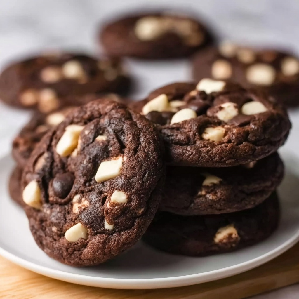 Black and White Chocolate Chip Cookies Recipe - Recipe Image