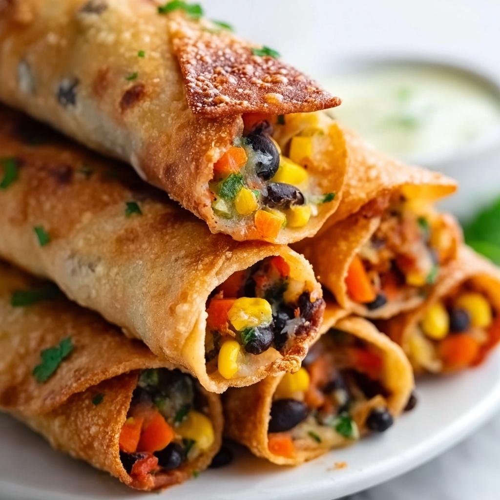 Southwest Chicken Egg Rolls Recipe - Recipe Image