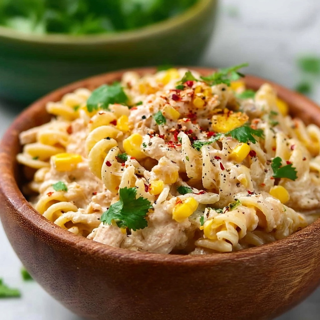 Mexican Street Corn Pasta Salad Recipe - Recipe Image