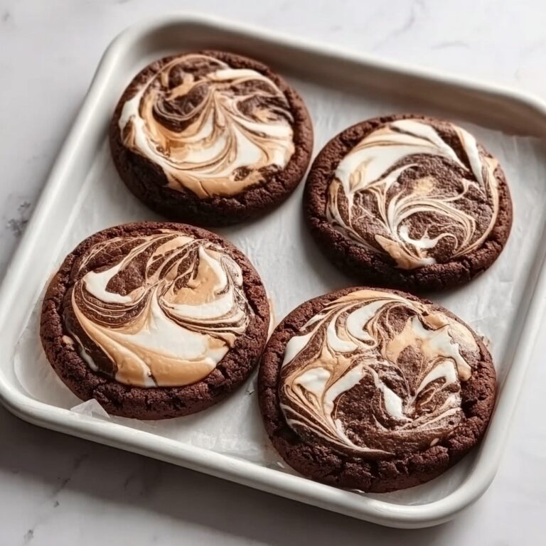 Chocolate Marshmallow Swirl Cookies Recipe