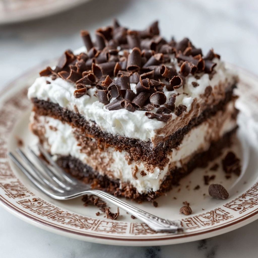 Decadent No‑Bake Chocolate Lasagna Recipe - Recipe Image