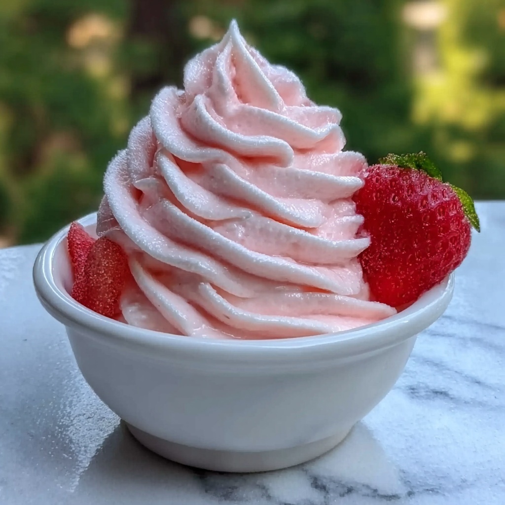Fluffy Strawberry Bliss Whip Recipe - Recipe Image