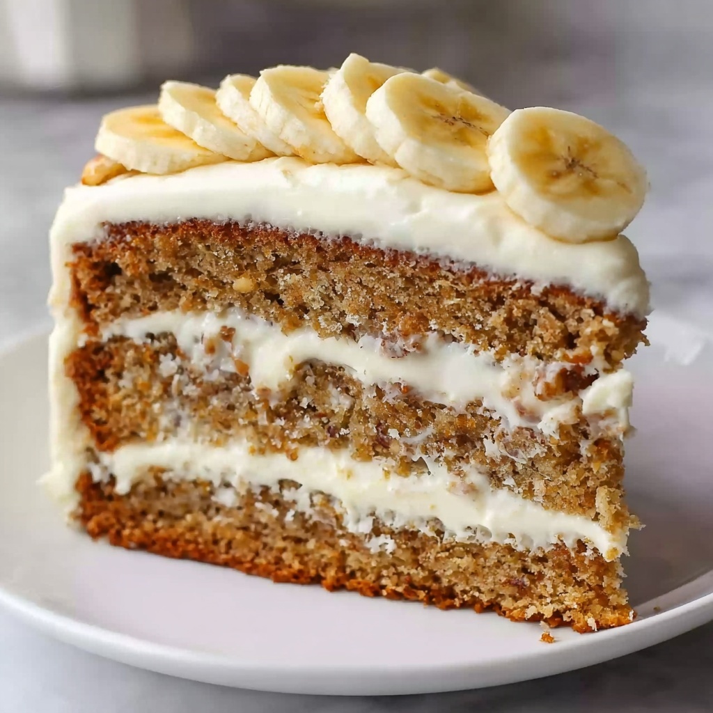 Banana Bread Cake with Cream Cheese Frosting Recipe - Recipe Image