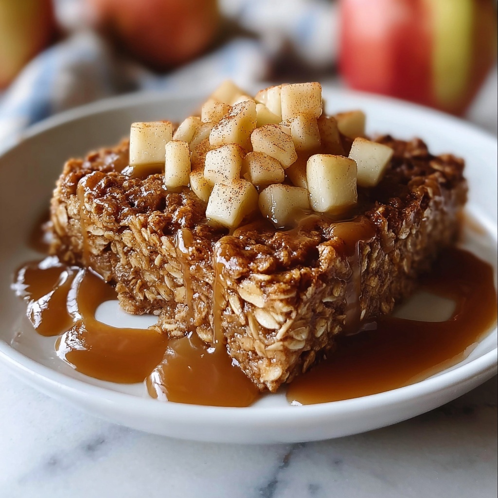 Apple Cinnamon Baked Oatmeal Recipe - Recipe Image