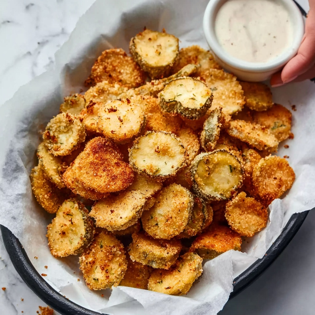 Crispy Deep Fried Pickles Recipe - Recipe Image