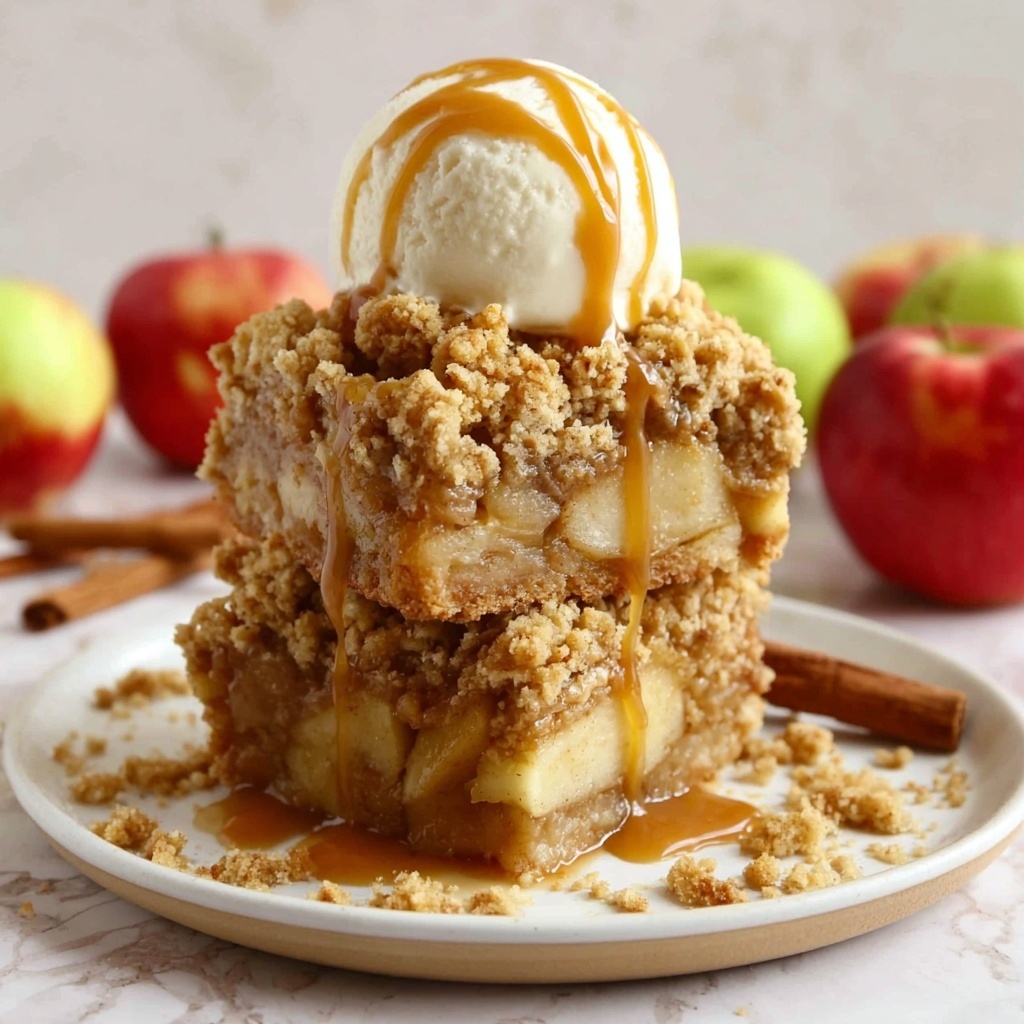 Apple Pie Bars with Oat Streusel Recipe - Recipe Image
