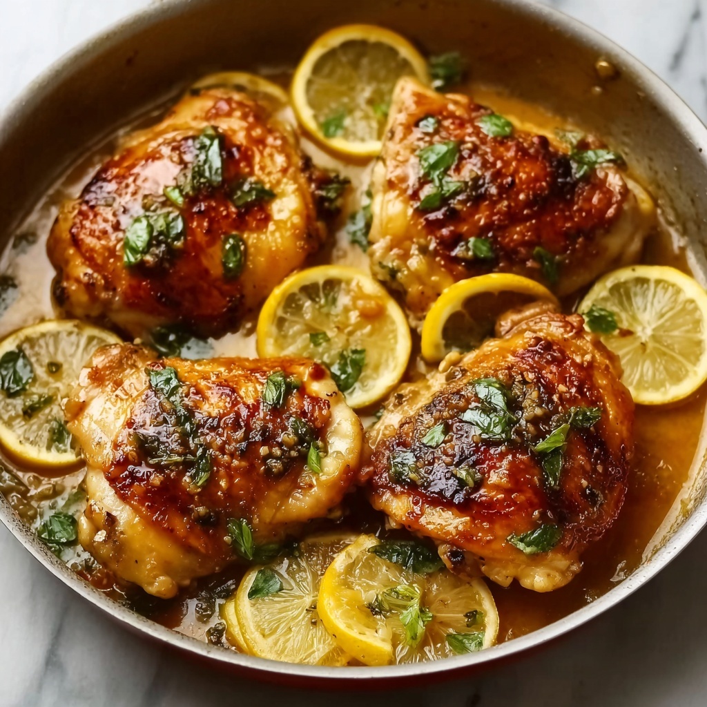 Easy Lemon Garlic Chicken Recipe - Recipe Image