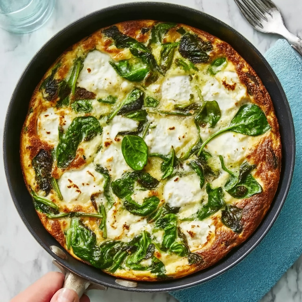 Asparagus, Leek & Ricotta Frittata with Pesto Recipe - Recipe Image