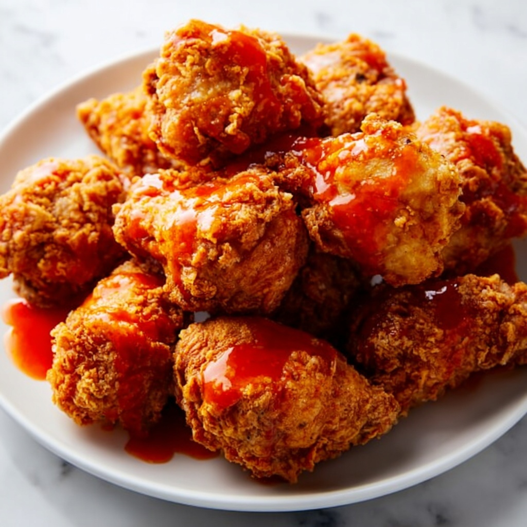 Hot Honey Chicken Nuggets Recipe - Recipe Image