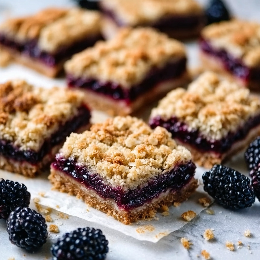Blackberry Coconut Bars Recipe - Recipe Image