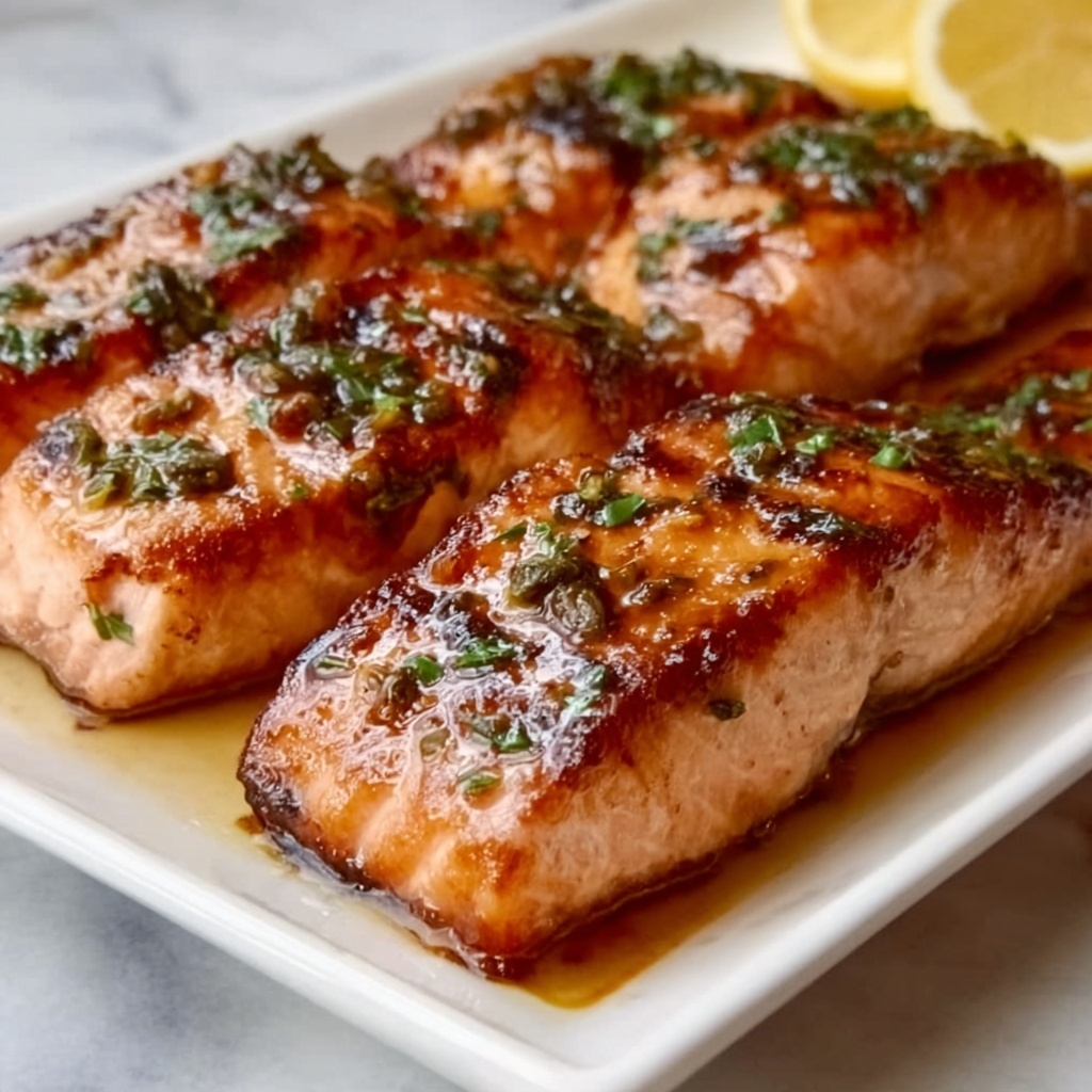 Honey Glazed Salmon Recipe - Recipe Image
