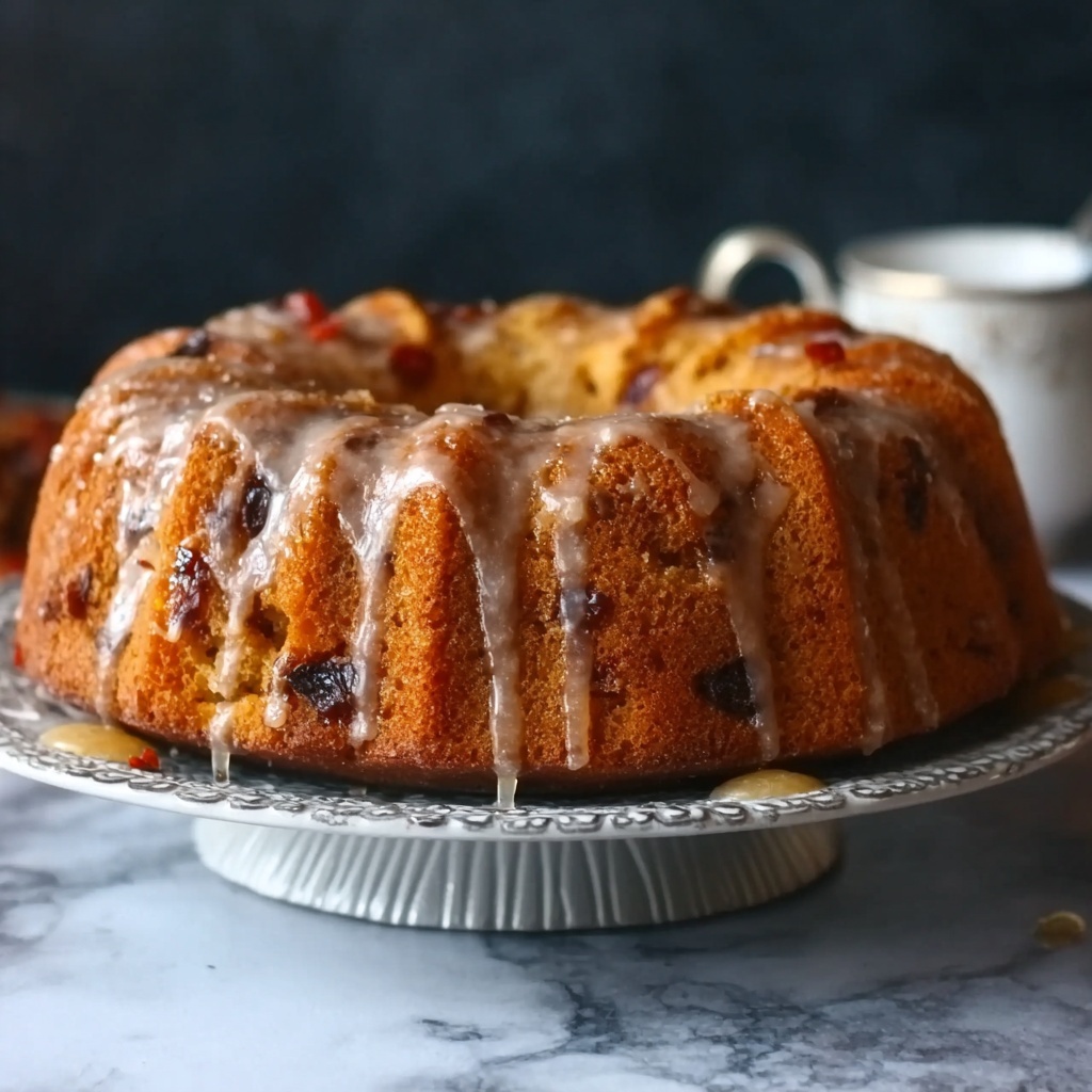 Orange Cardamom Date Cake with Honey Drizzle Recipe - Recipe Image