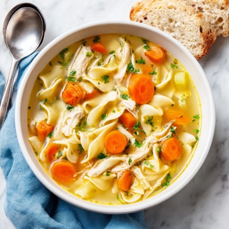Rotisserie Chicken Noodle Soup Recipe