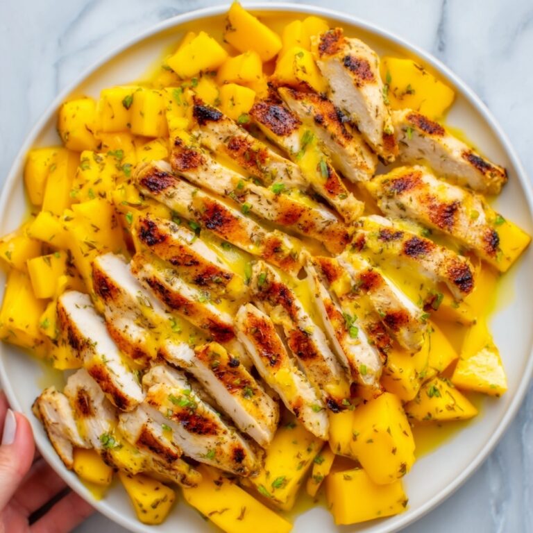 Grilled Mango Pineapple Chicken Recipe
