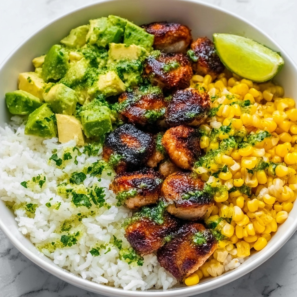 Honey Chipotle Chicken Rice Bowls Recipe - Recipe Image
