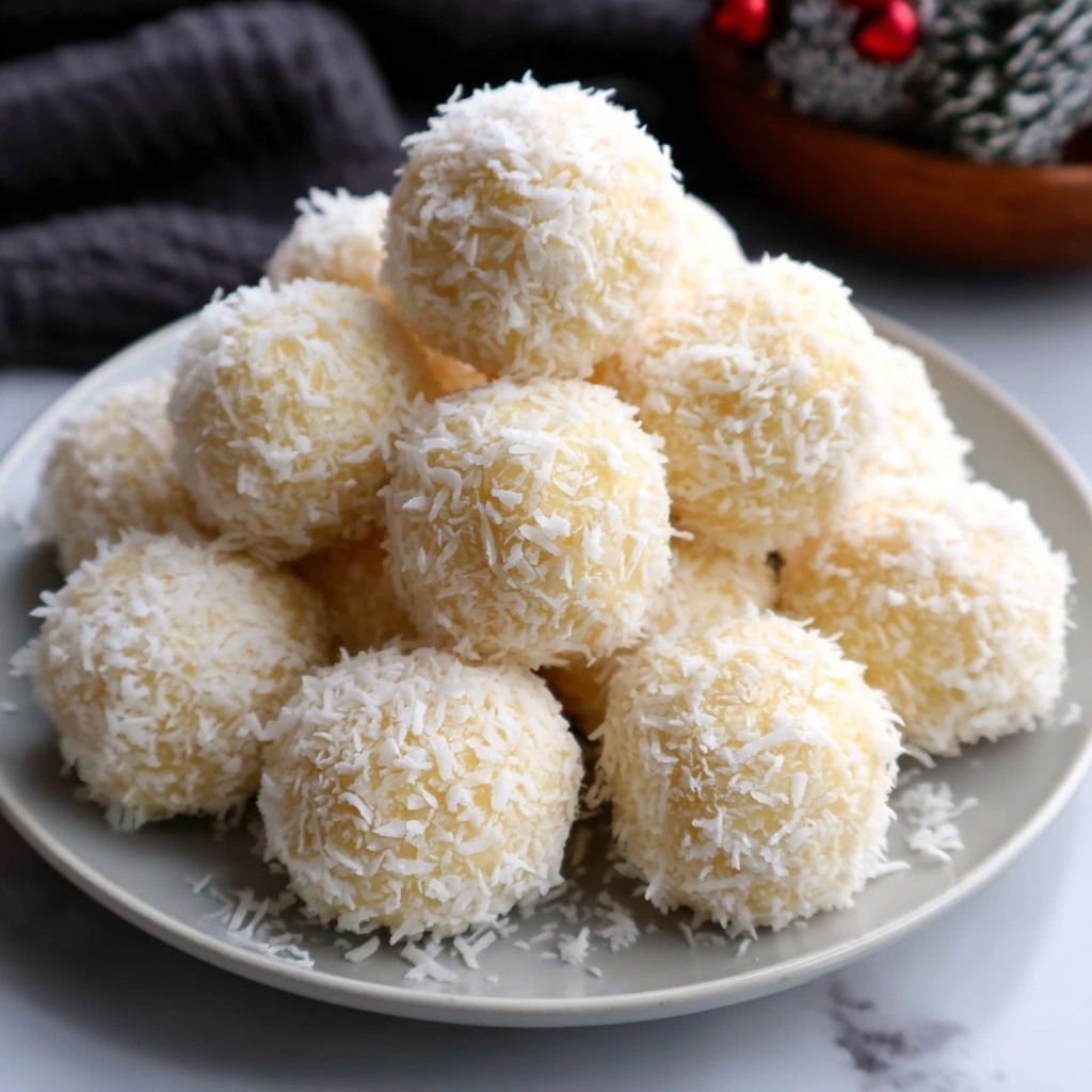 Pineapple Christmas Balls Recipe - Recipe Image