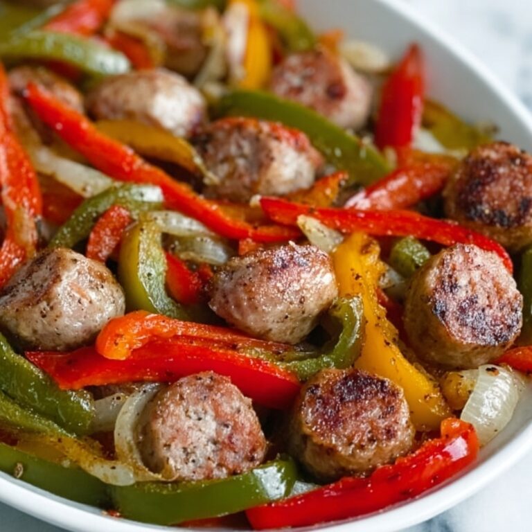 Sausage and Bell Peppers Sheet Pan Dinner Recipe