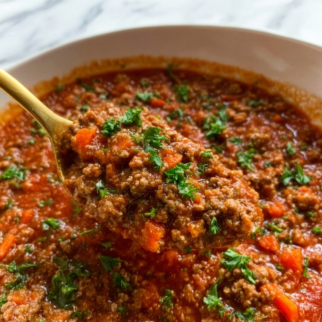 The Best Meat Sauce Recipe - Recipe Image