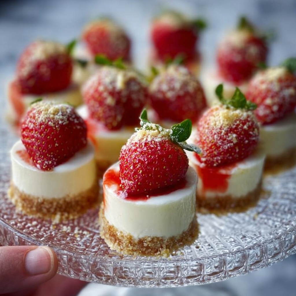 Cheesecake Deviled Strawberries Recipe - Recipe Image