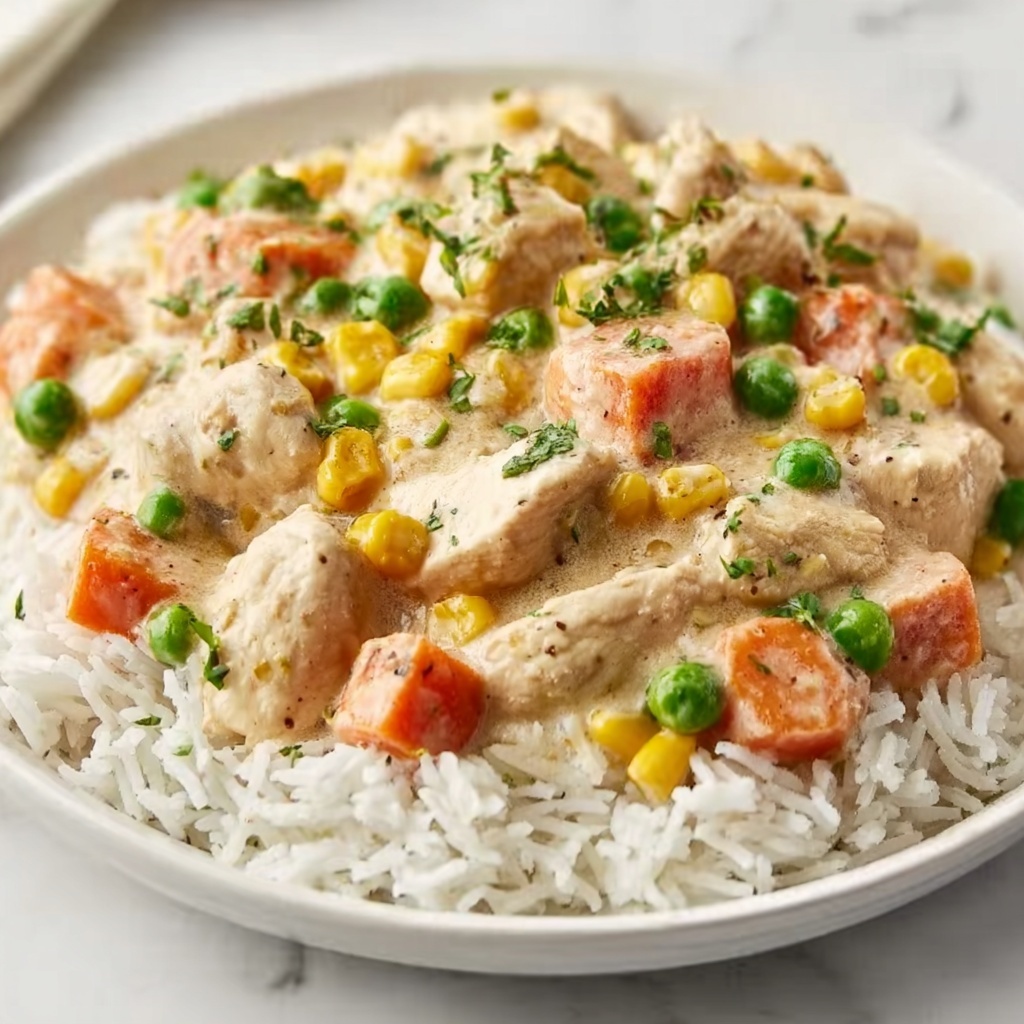 Crustless Chicken Pot Pie Recipe - Recipe Image