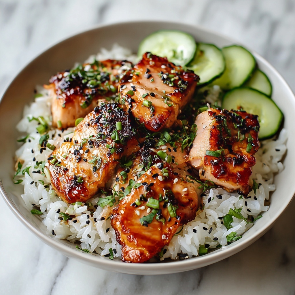 Sweet Chili Salmon Bowl Recipe - Recipe Image