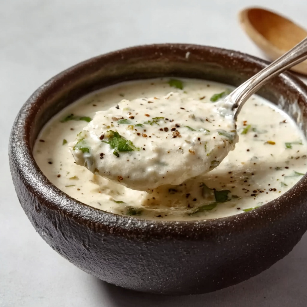 White Garlic Pizza Sauce Recipe - Recipe Image