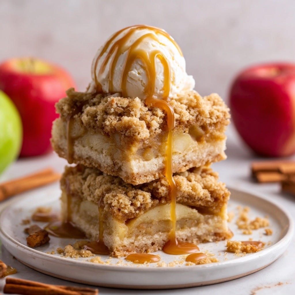 Apple Pie Bars with Oat Streusel Recipe - Recipe Image