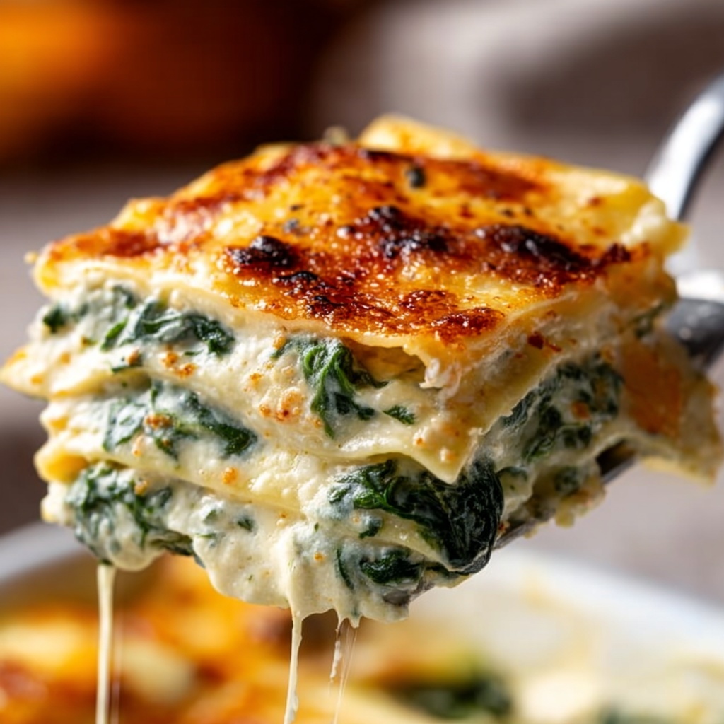 Butternut Squash and Spinach Lasagna Recipe - Recipe Image
