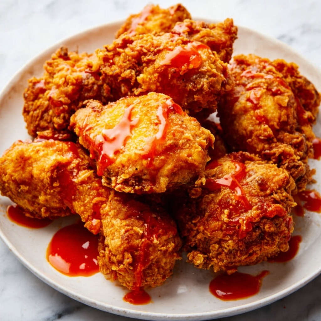 Hot Honey Chicken Nuggets Recipe - Recipe Image