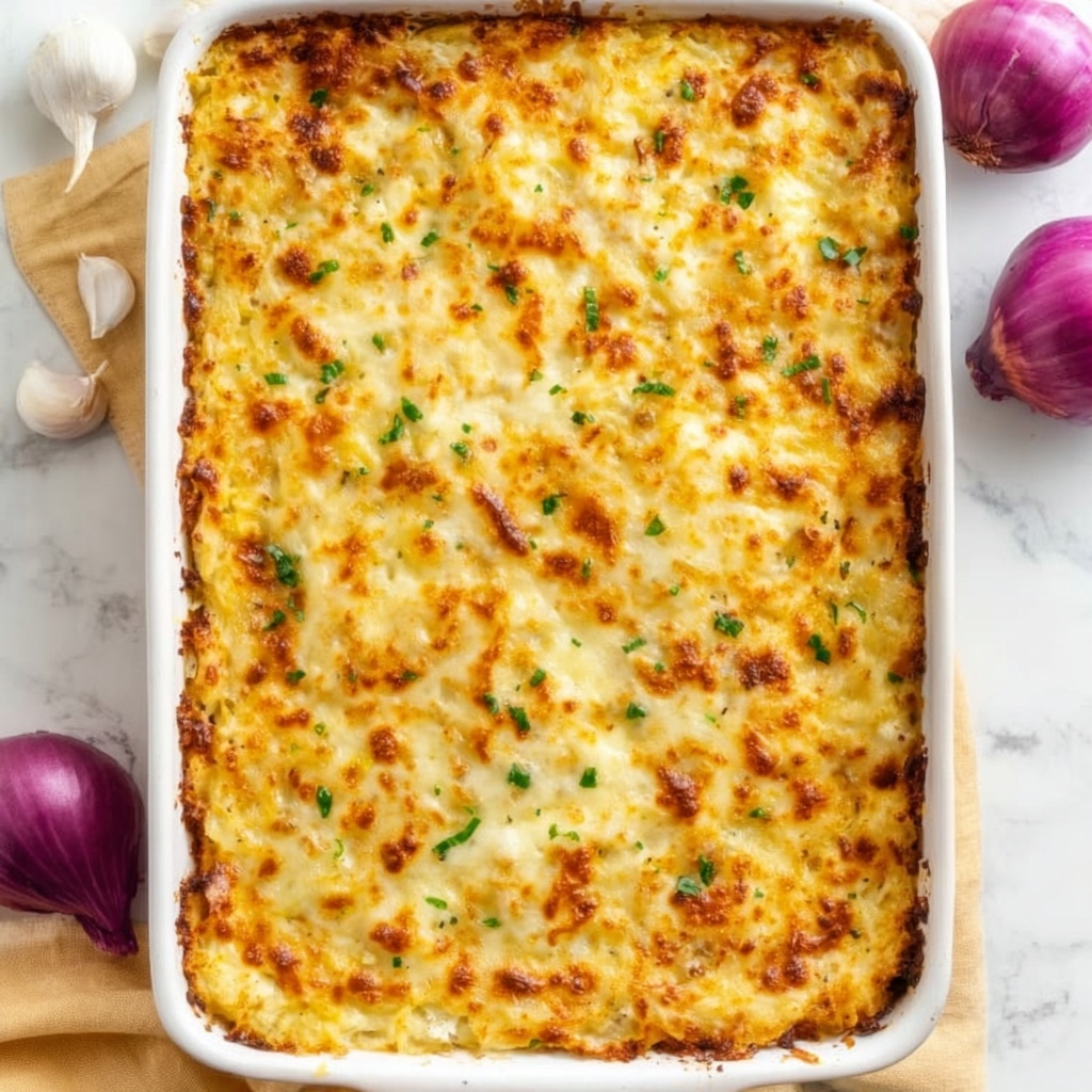 No Peek Chicken Rice Casserole Recipe - Recipe Image